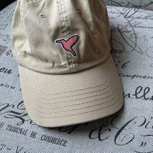 Birddogs Kids Tan Cap with Bird Logo